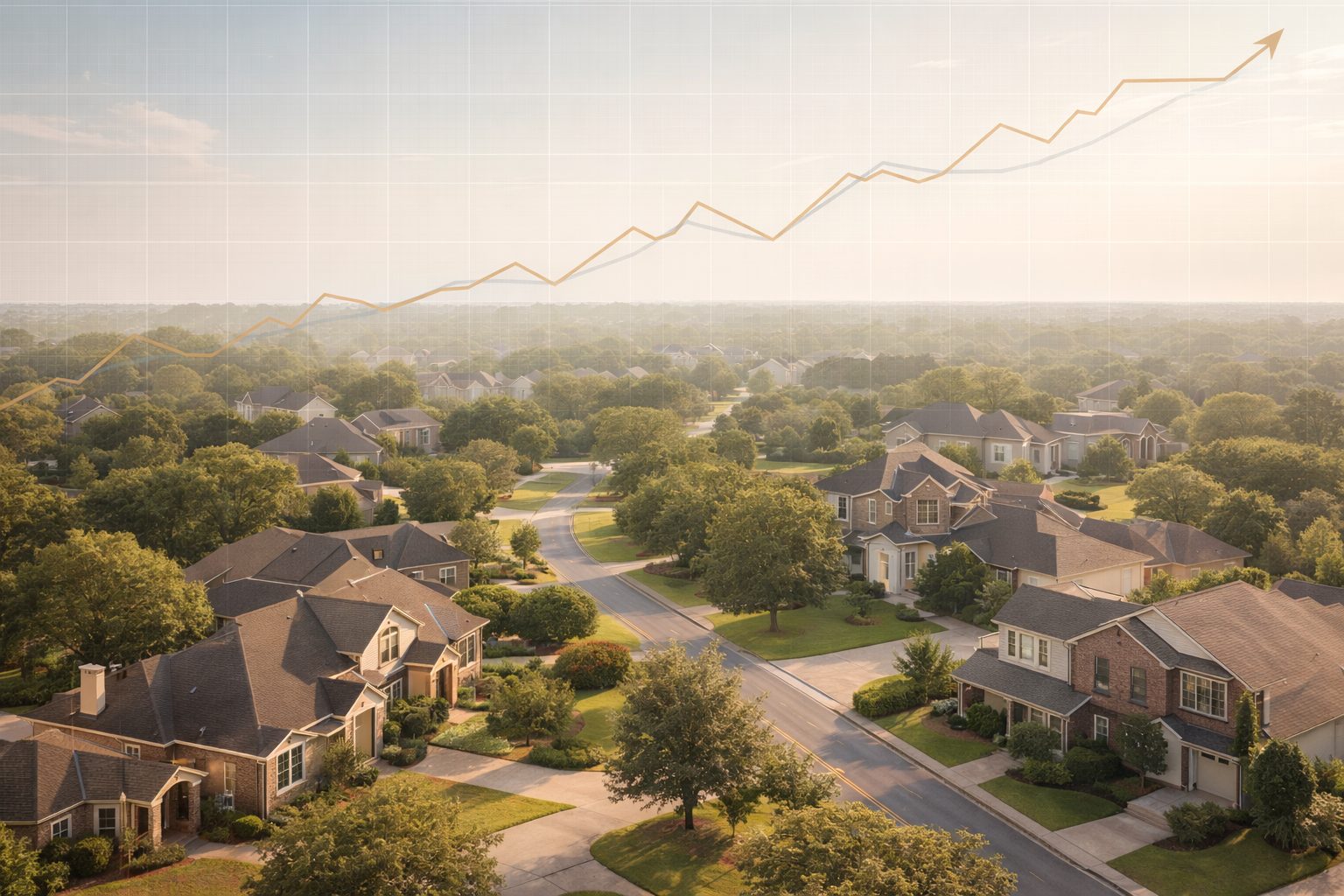Fort Walton Destin real estate market trends shown over Northwest Florida neighborhood in 2026