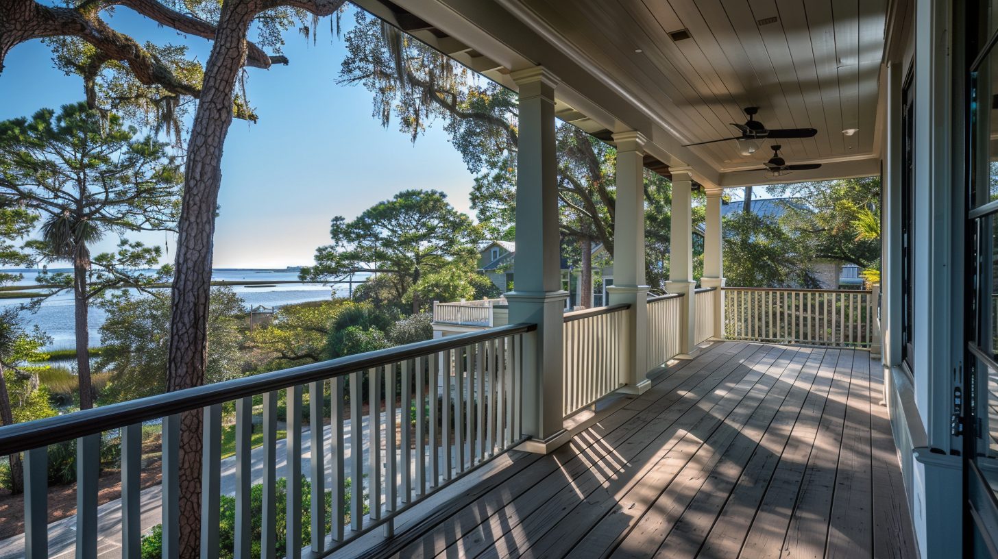 Northwest Florida coastal veranda overlooking neighborhood representing thoughtful home selling decisions