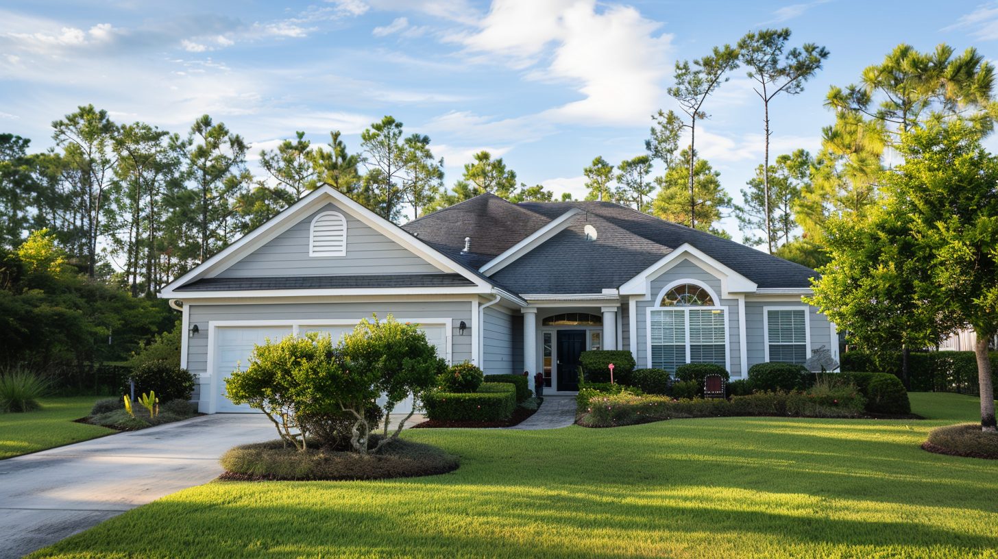 Northwest Florida home representing a property held in a trust being prepared for sale