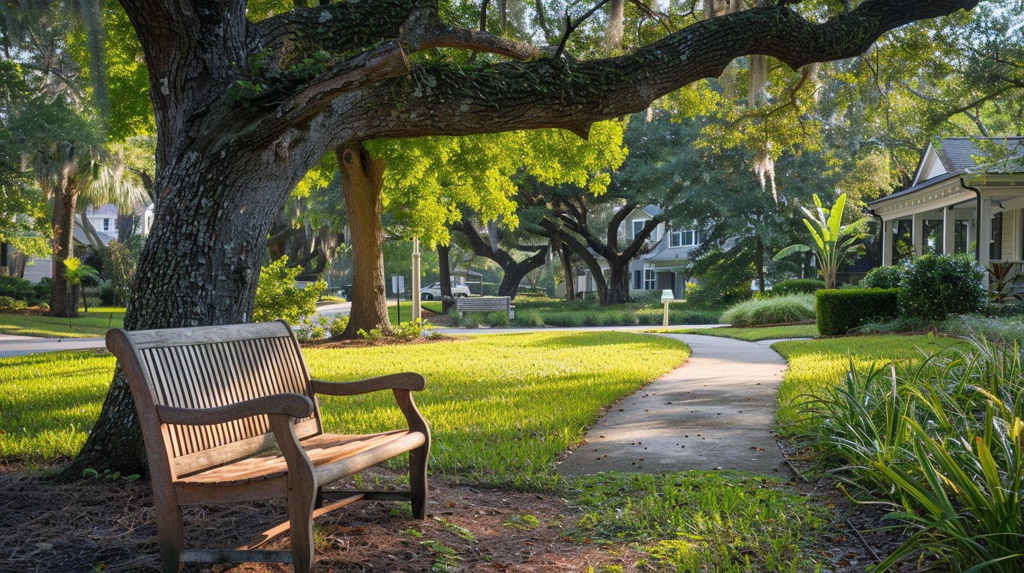 Northwest Florida home and neighborhood representing real estate decisions during major life transitions